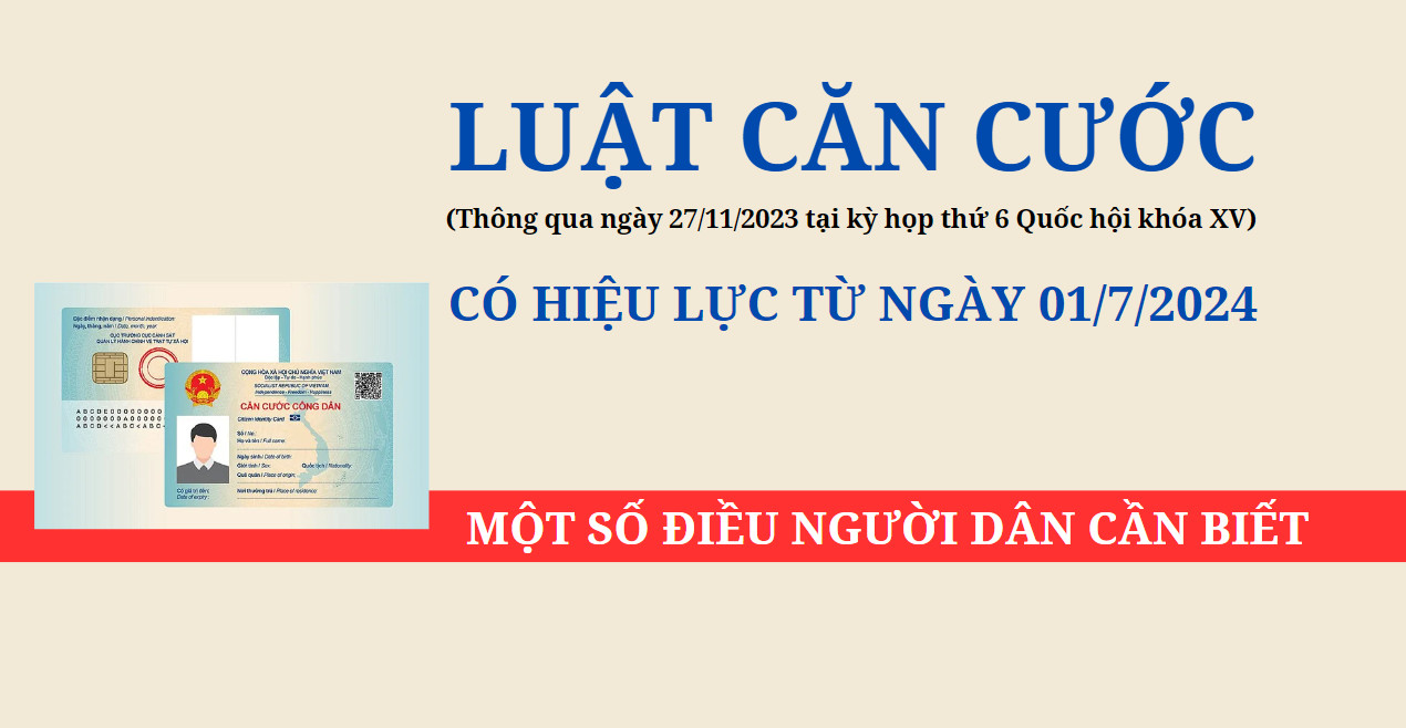 TUYÊN TRUYỀN LUẬT CĂN CƯỚC - HƯỚNG DẪN NGƯỜI DÂN NỘP HỒ SƠ CẤP CĂN CƯỚC